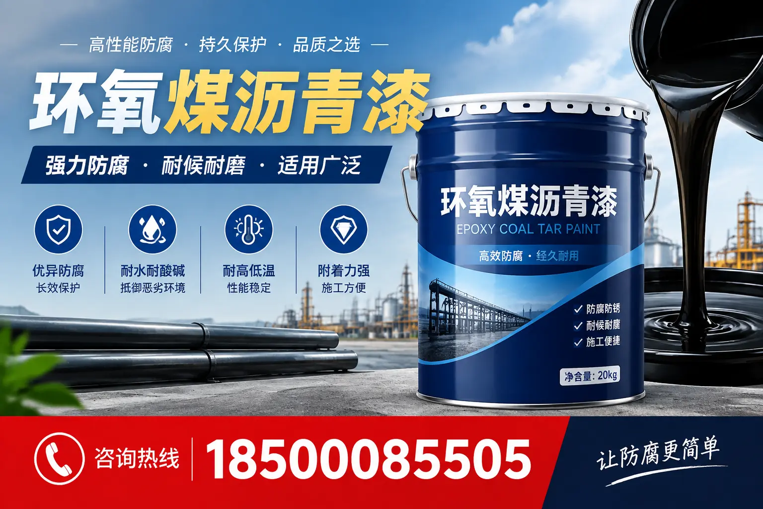 环氧煤沥青漆在不同气候条件下的表现分析,沈丘适用性